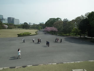 「天守台からの眺め」